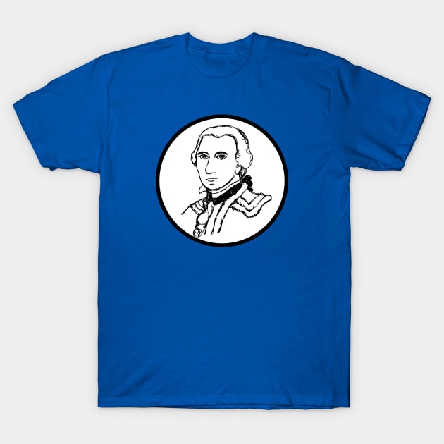 Patriot Portrait - Daniel Morgan (B/W) T-Shirt by Aeriskate